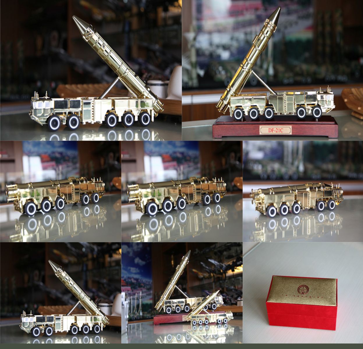 東風21黃金導彈車模型--軍事模型-導彈車模型-北京新源博藝文化發(fā)展有限公司